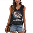 Good Book Is Out Of This World Astronaut Space Women's V-Neck Tank Top Good Book Is Out Of This World Astronaut Space Women's V-Neck Tank Top