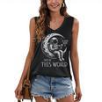 A Good Book Is Out Of This World Kids Reading Imagination Women's V-Neck Tank Top A Good Book Is Out Of This World Kids Reading Imagination Women's V-Neck Tank Top