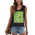 Green Comic Book Green Graphic Women's V-Neck Tank Top Green Comic Book Green Graphic Women's V-Neck Tank Top