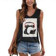 Grumpy Frog Books Music Kawaii Ink Japanese Women's V-Neck Tank Top Grumpy Frog Books Music Kawaii Ink Japanese Women's V-Neck Tank Top