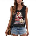 Guinea Pig Reading Books Matching Bookworm Readers Librarian Women's V-Neck Tank Top Guinea Pig Reading Books Matching Bookworm Readers Librarian Women's V-Neck Tank Top