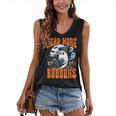 Halloween Book Lover Ghost Boo Pun Read More Boooks Women's V-Neck Tank Top Halloween Book Lover Ghost Boo Pun Read More Boooks Women's V-Neck Tank Top