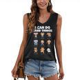 I Can Do Hard Things Children's Book Characters Women's V-Neck Tank Top