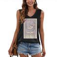 Hockey Romance Tarot Card Books Reader Cozy Reading Women's V-Neck Tank Top