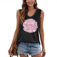 Hot Girls Read Pink Aesthetic Book Lover Reading Women's V-Neck Tank Top