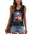 Humor Rubber Duck Reading Book Women's V-Neck Tank Top Humor Rubber Duck Reading Book Women's V-Neck Tank Top