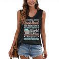 I'm a Book Nerd Bookworm Women's V-Neck Tank Top