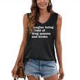Imagine Being Afraid Of Drag Queens And Books Classic Women's V-Neck Tank Top