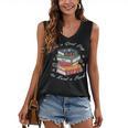 It's a Good Day To Read a Book Floral Stack Tee Women's V-Neck Tank Top