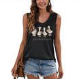Just A Bookish Goose Goose Book LoverSilly Goose Book Club Women's V-Neck Tank Top