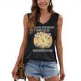 Just An Introvert Living In An Extrovert World Stickmen Women's V-Neck Tank Top