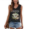 Just One More Chapter Book Lover Women's V-Neck Tank Top Just One More Chapter Book Lover Women's V-Neck Tank Top