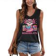 Kawaii Axolotl Readsolotl Book Lover Reading Bookworm Girls Women's V-Neck Tank Top