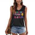 Kids Reading Book Lover Reading Is My Jam Women's V-Neck Tank Top Kids Reading Book Lover Reading Is My Jam Women's V-Neck Tank Top