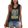 I Know All Your Secrets i Have Read Guest Book Hotel Manager Women's V-Neck Tank Top