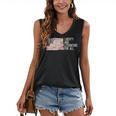 Liberty And Literature For All Reading USA Book Lover Women's V-Neck Tank Top