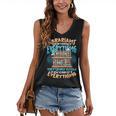 Librarian Book Lover Library Librarian Women's V-Neck Tank Top