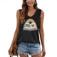 Libraries Are For Everyone Book LGBTQ Ally Gay Pride Month Women's V-Neck Tank Top