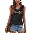 Library School Librarian Book Lover Reading Floral For Women Women's V-Neck Tank Top Library School Librarian Book Lover Reading Floral For Women Women's V-Neck Tank Top
