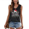 Most Likely To Read A Book On Christmas Family Matching Women's V-Neck Tank Top