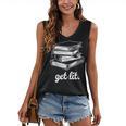 Get Lit Books Women's V-Neck Tank Top