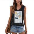 Little Miss Muffet Reading a Picture Book Women's V-Neck Tank Top Little Miss Muffet Reading a Picture Book Women's V-Neck Tank Top
