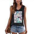 My Little Pony Classic Vintage Rainbow Castle Comic Book Women's V-Neck Tank Top
