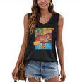 Lucha Libre Comic Book Mexican Wrestling Cartoon Wrestler Women's V-Neck Tank Top