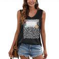 Matching Group Halloween Teacher Composition Book Notebook Women's V-Neck Tank Top Matching Group Halloween Teacher Composition Book Notebook Women's V-Neck Tank Top