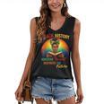 Melanin Honoring Past Inspiring Pride Book Month Women's V-Neck Tank Top Melanin Honoring Past Inspiring Pride Book Month Women's V-Neck Tank Top