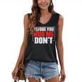 Meme Sarcastic Quotes For Antisocials Introverts Women's V-Neck Tank Top Meme Sarcastic Quotes For Antisocials Introverts Women's V-Neck Tank Top