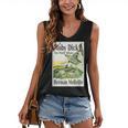 Moby Dick Book Cover Illustration Women's V-Neck Tank Top