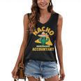 Nacho Average Accountant Accounting Book Keeper Joke Women's V-Neck Tank Top Nacho Average Accountant Accounting Book Keeper Joke Women's V-Neck Tank Top