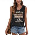 I Have No Shelf Control Book Lover Bookworms Women's V-Neck Tank Top I Have No Shelf Control Book Lover Bookworms Women's V-Neck Tank Top
