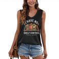 I Have No Shelf Control Book Lover Reading Humor Quote Women's V-Neck Tank Top I Have No Shelf Control Book Lover Reading Humor Quote Women's V-Neck Tank Top