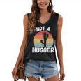 Not A Hugger Cactus Introvert Antisocial Women's V-Neck Tank Top Not A Hugger Cactus Introvert Antisocial Women's V-Neck Tank Top