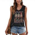 Nuts About Reading Nutcracker Reading Book Lover Christmas Women's V-Neck Tank Top