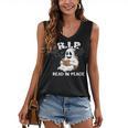 October Reading And Library Awareness Books And Boos Women's V-Neck Tank Top