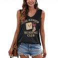One-Handed Reading Club Smutty Book Lover Women's V-Neck Tank Top
