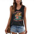 Paperbacks And Pool Days Flamingo Reading Summer Vibes Books Women's V-Neck Tank Top