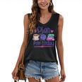 Plan For Today Coffee Yarn Books Sewing Knitter Knitting Women's V-Neck Tank Top