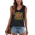 POW Comic Book Retro Artwork – Cartoon Collector Women's V-Neck Tank Top