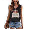 Queen Of The Classroom Appreciation Royal Crown Book Women's V-Neck Tank Top Queen Of The Classroom Appreciation Royal Crown Book Women's V-Neck Tank Top