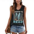 Read Banned Books Bookworm Book Lover Reading Literature Women's V-Neck Tank Top Read Banned Books Bookworm Book Lover Reading Literature Women's V-Neck Tank Top