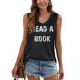 Read A Book Expand Your Mind Women's V-Neck Tank Top