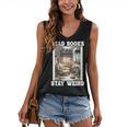 Read Books Stay Weird Book Lover Introvert Book Women's V-Neck Tank Top Read Books Stay Weird Book Lover Introvert Book Women's V-Neck Tank Top