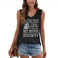 If You Can Read This I Was Forced To Put My Book Down Reader Women's V-Neck Tank Top If You Can Read This I Was Forced To Put My Book Down Reader Women's V-Neck Tank Top