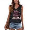 Read Your Heart Out Book Escape Into Stories Women's V-Neck Tank Top Read Your Heart Out Book Escape Into Stories Women's V-Neck Tank Top