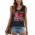 Read Your Heart Out Cute Reading Book Lover Women's V-Neck Tank Top Read Your Heart Out Cute Reading Book Lover Women's V-Neck Tank Top