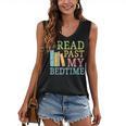I Read Past My Bedtime Book Quote Humor Women's V-Neck Tank Top